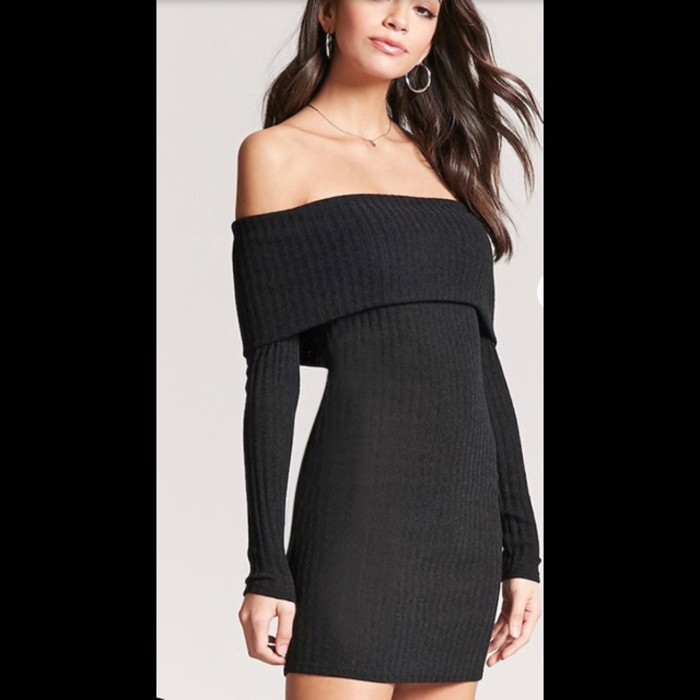 Black Sweater Dress